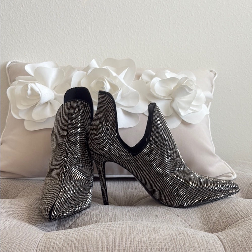 Aldo Silver Women's Ankle Boots